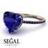 Heart Shape Sapphire Ring - Noelle No. 74